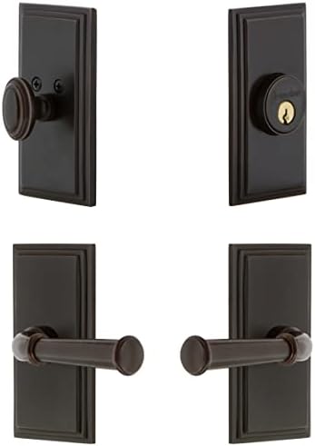 Grandeur 2-38 Backset Left Handed Deadbolt Combo Pack