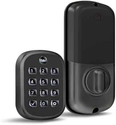 Yale No Key Keypad Secure Reliable Deadbolt