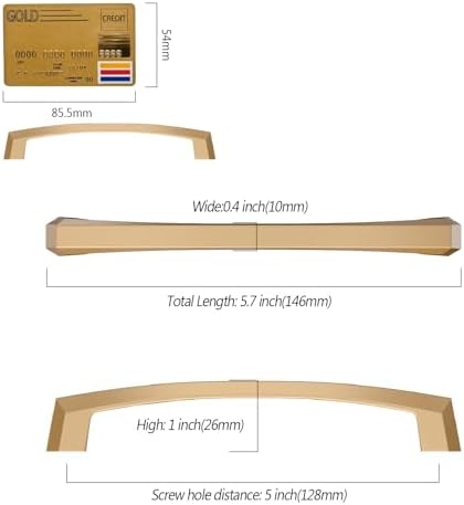 Premium Amerdeco 10-Piece Cabinet Pulls Elegantly Designed for Your Home