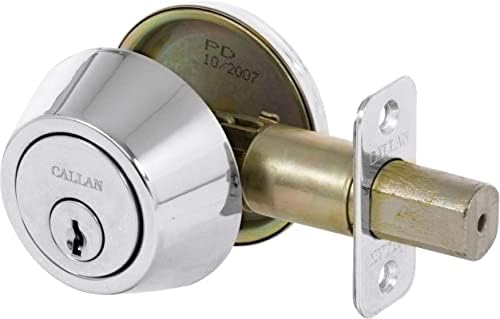 Delaney Entry Deadbolt KA2006 Polished Chrome Fit