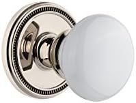 Grandeur Door Knob in Polished Nickel for Privacy