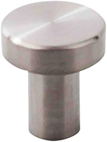 Top Knobs Round Brushed Stainless Steel Handle