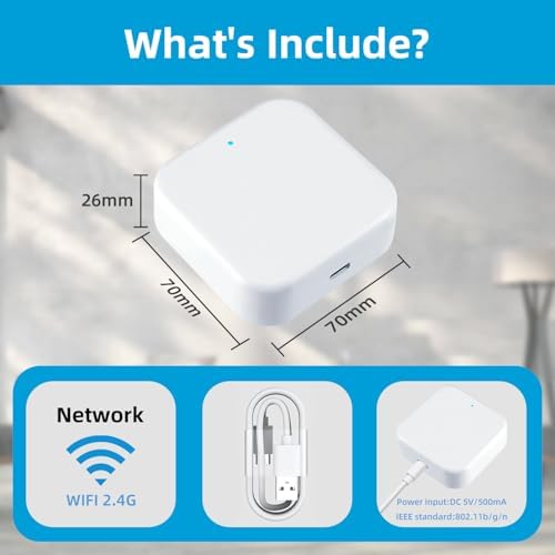 Smart Deadbolt Gateway with Alexa TT Lock App Control