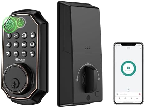 Smart Front Door Lock with Keyless Entry