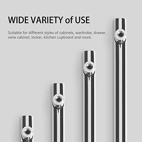 Probrico 15-Piece Stainless Steel Cabinet Handles