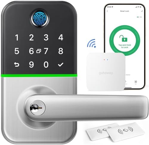Secure Smart Door Lock with Tuya