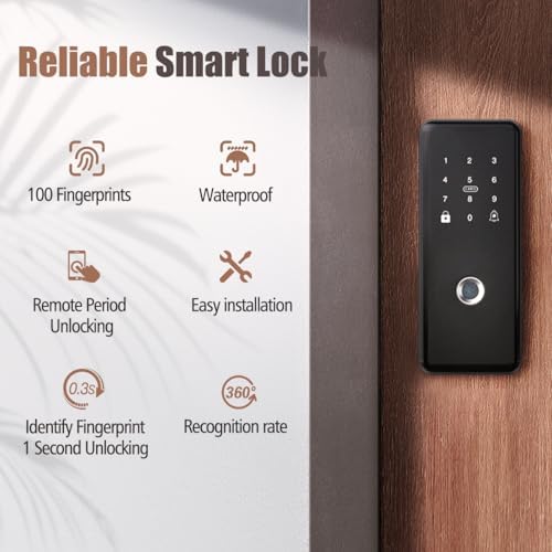 Five-in-One Smart Door Lock