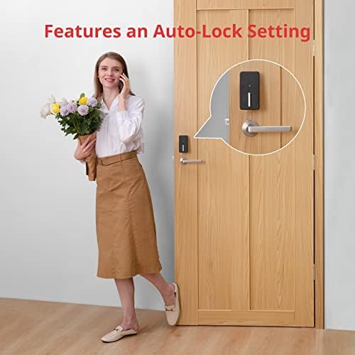 SwitchBot Smart Deadbolt with Keyless Entry for Front Door