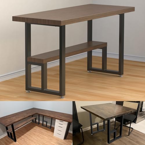 Sturdy 28-inch Steel Table Legs