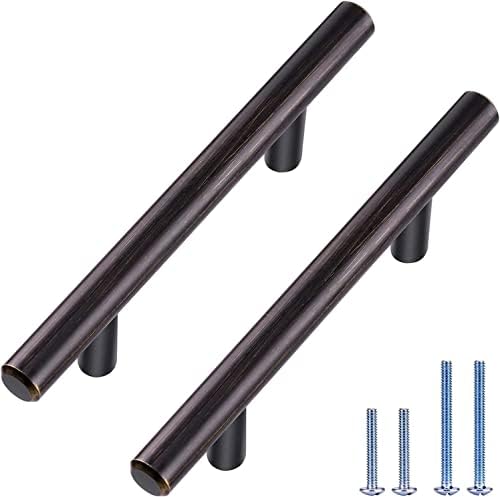 20 Set Solid Stainless Steel Cabinet Handles Pulls Oil-Rubbed Bronze