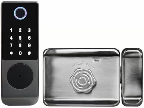 SOONHUA Smart Keyless Entry Door Lock with Fingerprint IC Card Access