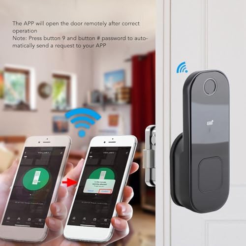Quick Secure Door Lock Fingerprint Deadbolt