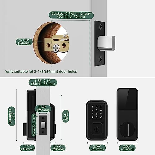 Keyless Door Lock with TOUCHSCREEN
