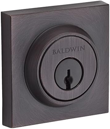 Baldwin Reserve Single Cylinder Square Deadbolt