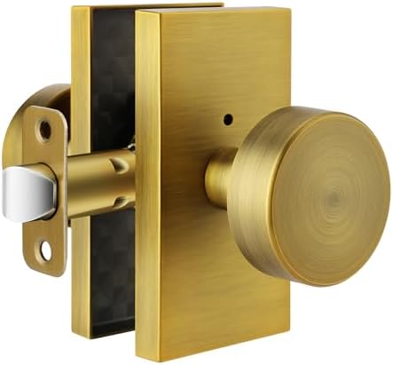 ToPToToo Antique Brass Privacy Door Knobs