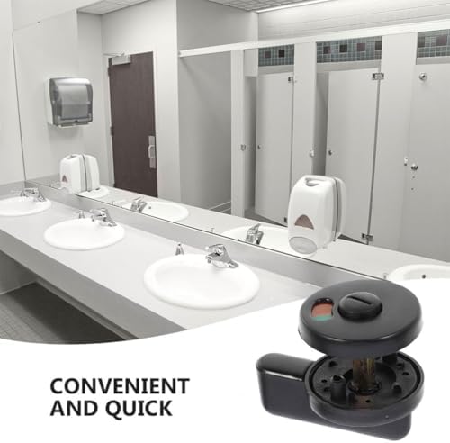 3Pcs Metal Smart Deadbolt with Privacy Lock Indicator