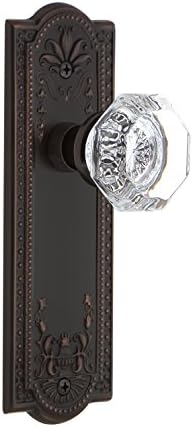 Nostalgic Waldorf Door Knob in Bronze Privacy balcony door