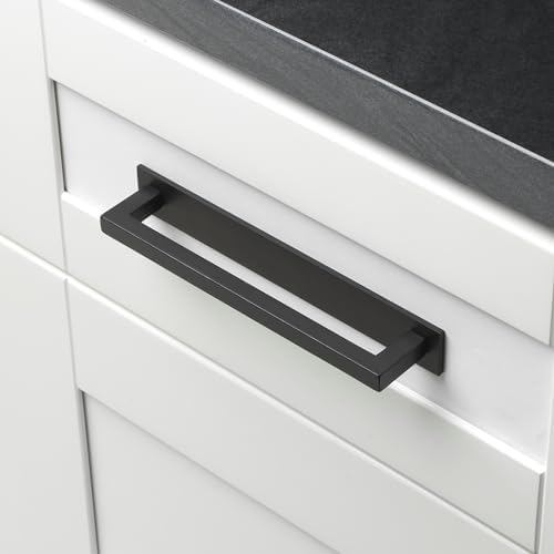 Durable Stylish 7-14 Squared Backplate Matte Black