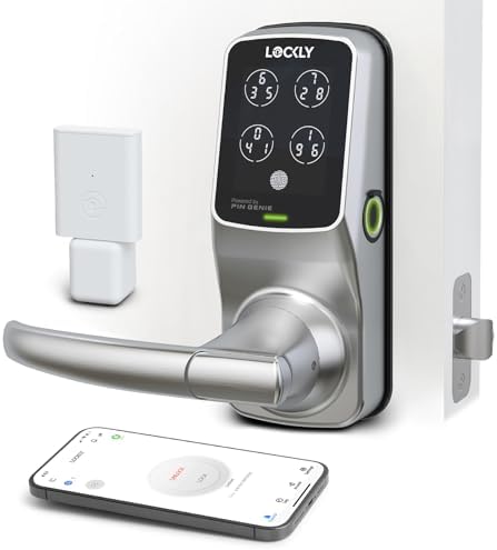 Lockly Secure Smart Door Lock Keyless Entry with AI
