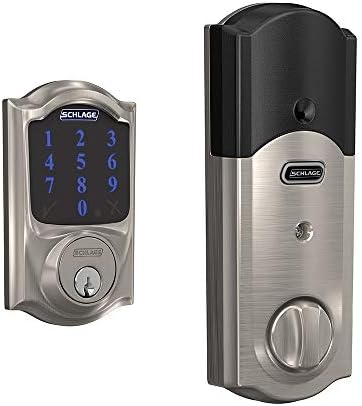 SchLAG Connect Touchscreen Plus Built-In Alarm Deadbolt