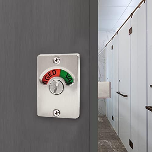 Quick-Opening Engagement Door with Occupied Sign Indicator