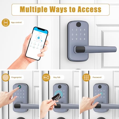 Smart Door Lock with Keypad App Control