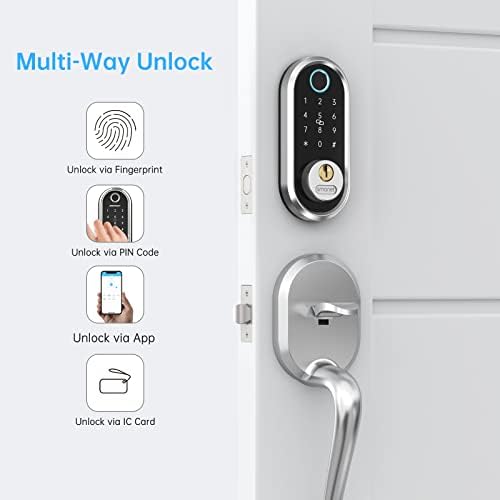 Smart Home Lock Set Keyless Entry for Front Door