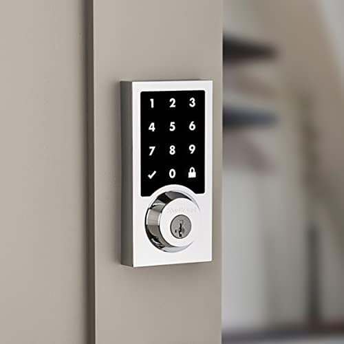Kwikset SmartCode 916 Polished Chrome Deadbolt