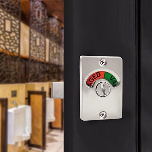 Quick-Opening Engagement Door with Occupied Sign Indicator