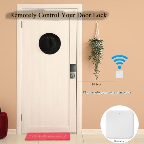 Smart Door Lock Controller Remote Unlock Deadbolt with Alexa Integration
