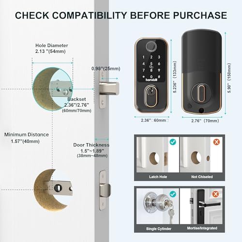Hornbill Secure Smart Door Keypad