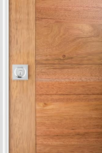 Baldwin SCCSD044 - Modern Square Keyed Entry Deadbolt