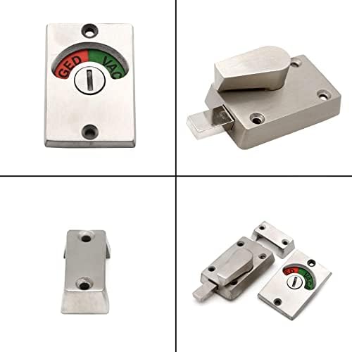 Quick-Opening Engagement Door with Occupied Sign Indicator