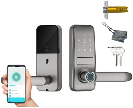 Unlock Your Home Smartly Smart Lock with Fingerprint Key App Control