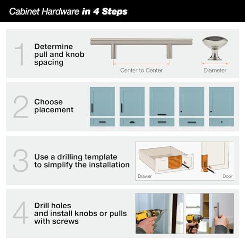 Richelieu Knob Kitchen Bathroom or Bedroom