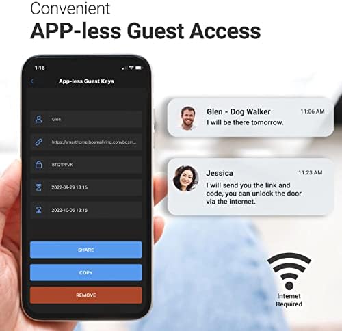 Bosma Aegis Smart Door Lock with WiFi and Alexa Compatibility