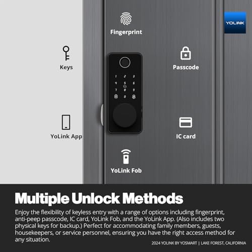 Fingerprint Keypad Entry Smart Deadbolt Lock