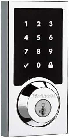 Kwikset SmartCode 916 Polished Chrome Deadbolt