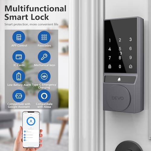 Devo Smart Lock Keyless Entry Door Lock