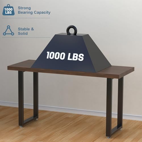 28 Inch Heavy Duty Metal Square Table Legs