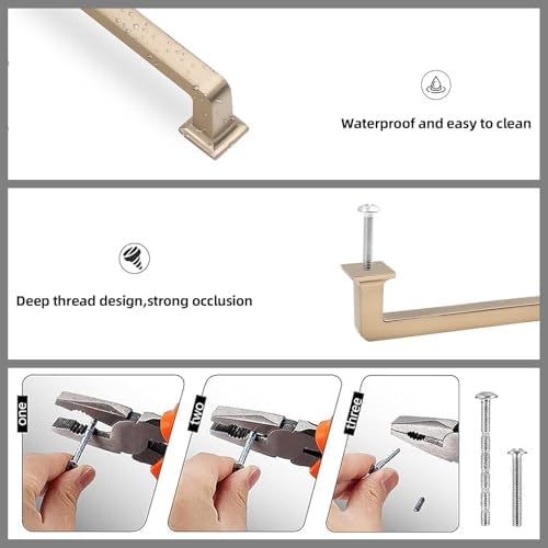 10-Piece 5-Inch Cabinet Pull Set