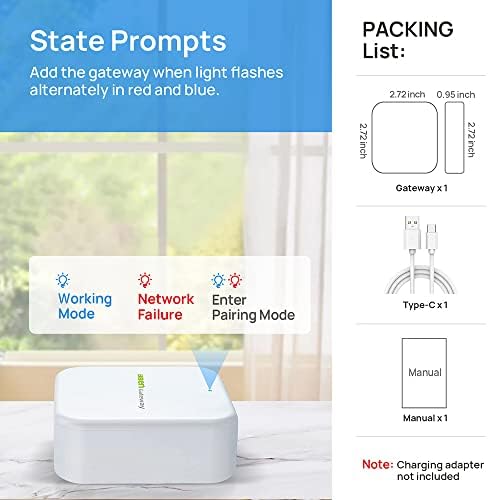 Smart Door Lock Wi-Fi Gateway with Alexa