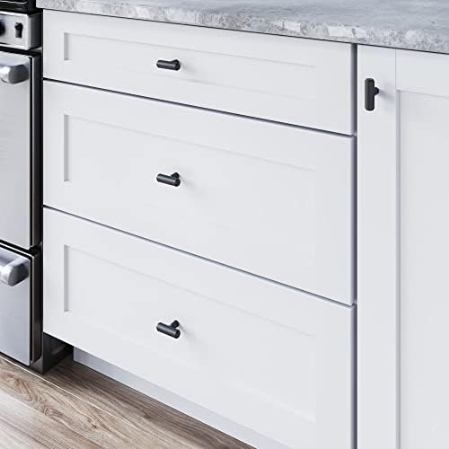 Top Knobs Clarence 2 Inch Flat Black Knob 1