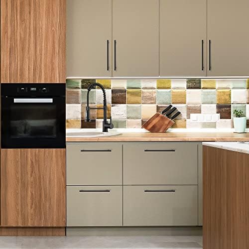 Ravinte 10 Cabinet Handles Matte Black Pulls