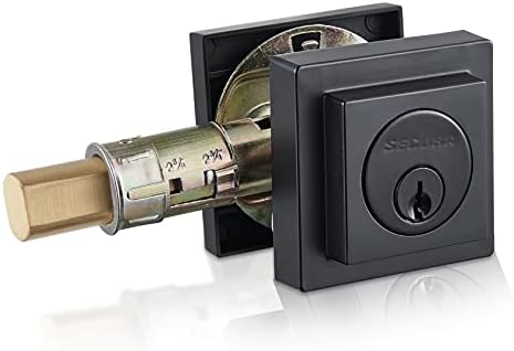 Secure Contemporary Door Lock with Thumb Turn