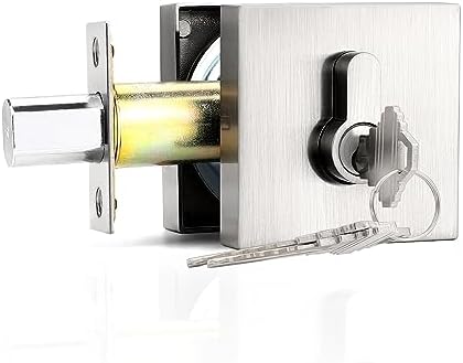 Probrico Satin Nickel Double Cylinder Deadbolt