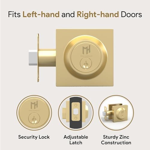 Mega Handles SUANA Deadbolt - Modern Entry Deadbolt Lock