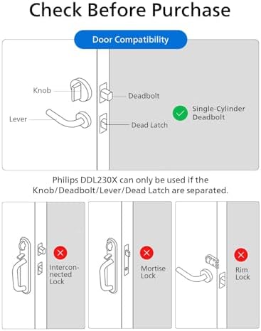 Philips Wi-Fi Smart Lock for Deadbolts