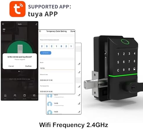 Secure Tuya Smart Door Lock