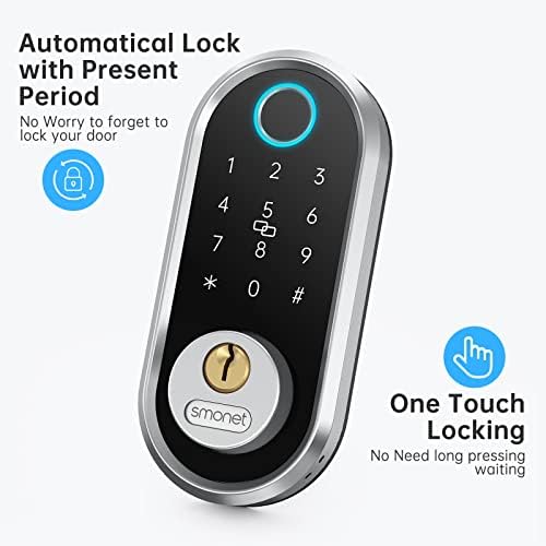 Smart Home Lock Set Keyless Entry for Front Door